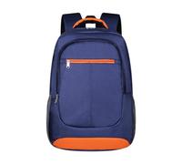 Gralara Zaino per Laptop, Borsa Da Tennis, Zaino in Tessuto Oxford, Borsone con Tasca Laterale per Racchette Da Badminton, Attività All'aperto E Campeggio, Arancia Blu Scuro
