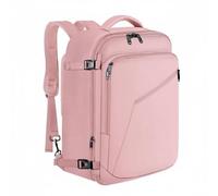 Gralara Zaino Viaggio Grande Capacità Tessuto Resistente Zaino da Valigia a Mano con Scomparto Laptop Tasca Nascosta per Trasferta, Rosa, Rosa
