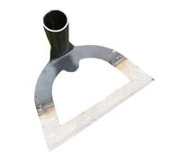 Gralara Zappa Cava per Giardinaggio, Attrezzatura per diserbo agricolo Portatile Multiuso e Resistente per Scavare e Lavorare Il Terreno, 25.5x15.5 Cm