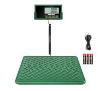 GRAM PRES Bilancia digitale ad alta precisione, 440 lbs/10 g, robusta piattaforma in acciaio, bilancia per pacchetti, affrancatura e bagagli con funzione Hold&Tare