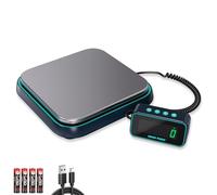 GRAM PRES Bilancia digitale per spedizioni, 39 kg/2,8 g, bilancia postale ad alta precisione per pacchi con display LCD Hold/Tare/separato, bilancia postale in acciaio inox, bilancia per pacchi