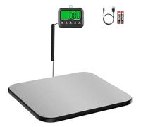 GRAM PRES Bilancia postale ad alta precisione con Hold/Tare/Pcs, 440 lbs/10 g, bilancia digitale con display LCD per pacchetti/bagagli/ufficio postale/cane, in atteria e cavo USB