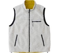 Gramicci - Caldo pile reversibile con maniche - Reversible Sherpa Vest Natural Chartreuse per Uomo - Taglia M - Beige