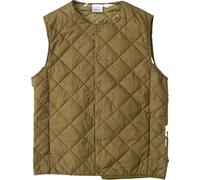 Gramicci - Giacca senza maniche trapuntata e isolata - Thermal Insulation Quilted Vest Deep Laurel per Uomo in Pelle - Taglia M - Kaki