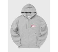 Gramicci OVAL PATCH ZIP HOODED SWEATSHIRT men Hoodies grey in taglia:S