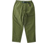 Gramicci - Pantaloni a 7/8 in cotone biologico - Loose Tapered Pant Olive per Uomo in Cotone - Taglia L Asia - Kaki