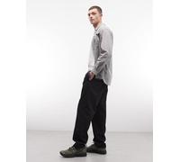 Gramicci - Pantaloni ampi neri-Nero W33-34