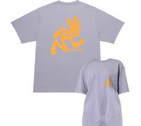 Gramicci - T-shirt in cotone biologico - Running Man Tee Lavender per Uomo in Cotone - Taglia XL Asia - Viola