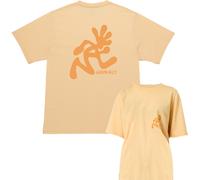 Gramicci - T-shirt in cotone biologico - Running Man Tee Mango per Uomo in Cotone - Taglia M - Arancione
