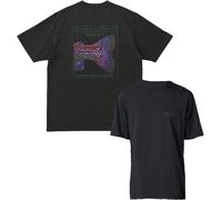 Gramicci - T-shirt in cotone biologico - Trouttail Tee Vintage Black per Uomo in Cotone - Taglia L - Nero