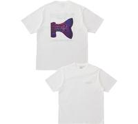 Gramicci - T-shirt in cotone biologico - Trouttail Tee White per Uomo in Cotone - Taglia L - Bianco