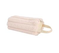 Gramigg Astuccio per matite ad alta capacità con manico in peluche borsa per matite grandi sacchetti da viaggio borsa cosmetica per studenti donne adulte custodia per cosmetici per ragazze peluche