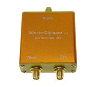 Gramigg Il filtro di comunicazione portatile 10W V/U Band Duplex assicura segnali stabili e chiari ideali per la comunicazione a banda esterna