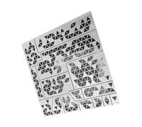 Gramigg Piatto del piatto degli spruzzi dello stampino del modello dell'acciaio inossidabile per la modellazione ed il mestiere con facile da pulire progetta l'Assemblea