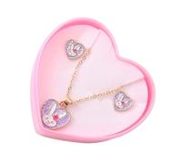 Gramigg Pratico Set Gioielli Moderni Con Conigli Composto Da Collana E Orecchini. Accessorio Portatile Per Aggiungere Un Tocco Gioielli Dal Design Unico Elegante