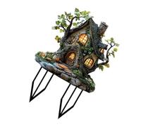 Gramigg Resine impermeabilizzate Prati Palo Scoiattoli Decorativi Segnale Per Cortile Percorsi Terrazze Tetto Giardini Ornamenti Impermeabile Giardino Indirizzo