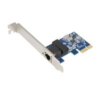 Gramigg RTL8111H Adattatore per Scheda Rete Gigabit Ethernet PCIE 10/100/1000Mbps per Centro Dati Espansione PC Desktop