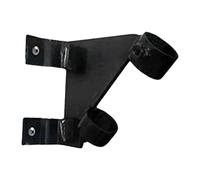 Gramigg Staffe da parete antivento per asta della bandiera di tipo pesante, viti in acciaio inox, montaggio universale per giardini, terrazze, aste per bandiere da giardino
