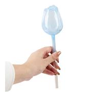 Gramigg Tulipani di vetro per innaffiare le piante a forma di tulipani, dispositivi di irrigazione automatica per casa e giardino, gadget novità per irrigazione delle piante