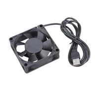 Gramigg Ventola Raffreddamento USB 5V 7x7cm Cuscinetto A Olio Silenzioso 2300RPM 28CFM per Case del Computer Elettronica Flusso D Elevato Raffreddamento A Basso Rumore