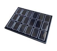 Gramigg Vetrine Trasparenti Da 18 Con Interni Morbidi Per Riporre Gioielli Eleganti E In Acrilico Vendita Dettaglio