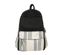 Gramigg Zaino impermeabile alla moda del campus con tasche ergonomiche e organizzative per lo zaino resistente all'acqua dello studente universitario della strada, Verde