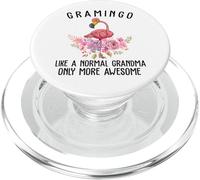 Gramingo Flamingo Come Un Normale Nonna Solo Più Impressionante PopSockets PopGrip per MagSafe
