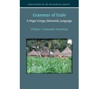 Grammar of Etulo: A Niger-Congo (Idomoid) Language