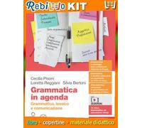 GRAMMATICA IN AGENDA VOL. U (9788808799791) - Libro Scolastico + Kit Scuola con Copertine Rebillo