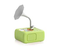 Grammofono per Bambini con 12 Dischi per Bambini, Regalo per suonatore di Musica, per Ragazzi, per Bambine, Giocattoli per Bambini, educazione della Prima Infanzia, fonografo per Bambini, 3-6 Anni