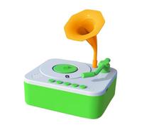 ＡＷＨＡＯ Grammofono per bambini Fonografo per bambini con 96 carte Cantastorie Altoparlante Lettore musicale per storie per ragazzi e ragazze Regalo di