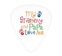 Grammy And Papa Love Me Plettri per chitarra Plettri per chitarra basso 12 pezzi