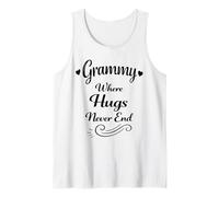 Grammy Dove Gli abbracci Non finiscono mai - Nonna Preferita dei Nipoti Canotta