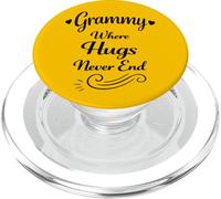 Grammy dove gli abbracci non finiscono mai - Nonna preferita dei nipoti PopSockets PopGrip per MagSafe