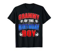 Grammy of the Birthday Boy Costume Ragnatela Festa di compleanno Maglietta