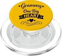 Grammy One Big Heart - Cool Proud Family Grandkids Nonna PopSockets PopGrip per MagSafe