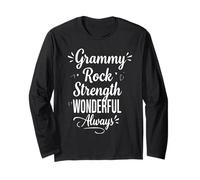 Grammy Rock Forza Meraviglioso Sempre - Orgoglioso Grammy Nonna Maglia a Manica