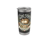 Grammycore del Comitato per il pisolino del gatto Bicchiere termico in acciaio inox doppia parete