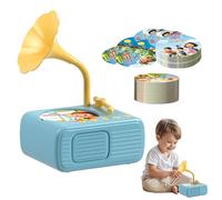 Gramophone Per Bambini - Fonografo Per Bambini | Story Music Ploder | Giocattolo Sensoriale Musicale | Record Di Fonografi Per Bambinii Con 96 Carte | Fonografi Per Bambinii Storia Music Player