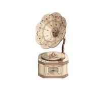 Gramophone - Puzzle 3D meccanico in legno Rolife