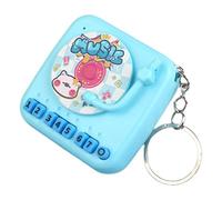 Gramophone , Tiny Retro Piano Game Pendant, ABS Portable Playable Piano with Sound, Fun Handheld Game for Kids and Adults, and Collectors, 5.4x5.4x2.5 cm