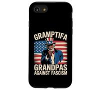 Gramptifa - Bandiera "Nonno nero contro il fascismo" Custodia per iPhone SE (2020) / 7/8