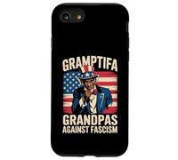 Gramptifa - Bandiera "Nonno nero contro il fascismo" Custodia per iPhone SE (2020) / 7/8