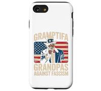 Gramptifa - Bandiera "Nonno nero contro il fascismo" Custodia per iPhone SE (2020) / 7/8