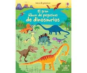 GRAN ALBUM DE PEGATINAS DE DINOSAURIOS