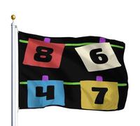 Gran Bandiera Classic Retros Vintage 8647 Resistente Alle Intemperie Grande Bandiere 2 Occhielli In Metallo Flag Per Sports Events Cultural Display Events 90X150Cm