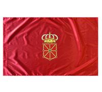 Gran Bandiera di Navarra 150 x 90 cm raso durabol