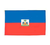 Gran Bandiera Haiti Haitian Resistente Alle Intemperie Bandiere Personalizzate Colori Vivaci Striscione Per Indoor Outdoor Cultural Display 90X150Cm
