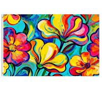 Gran Bandiera Spring Summer Abstract Colorful Blooming Flower Flowers