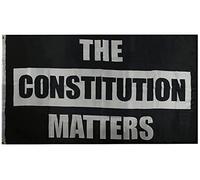 Gran Bandiera The Constitution Matters Black White Bandiera Garden 3x5 FT